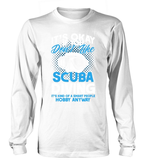Scuba Diving Gift Underwater Lover Scuba Diver Long sleeved Unisex