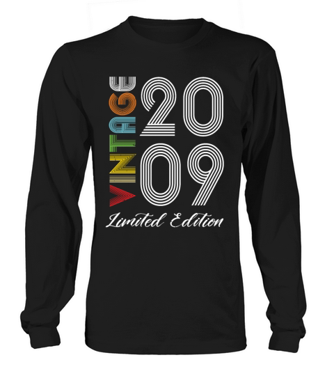 Vintage 2009 Vintage Birthday Retro Vintage Long sleeved Unisex