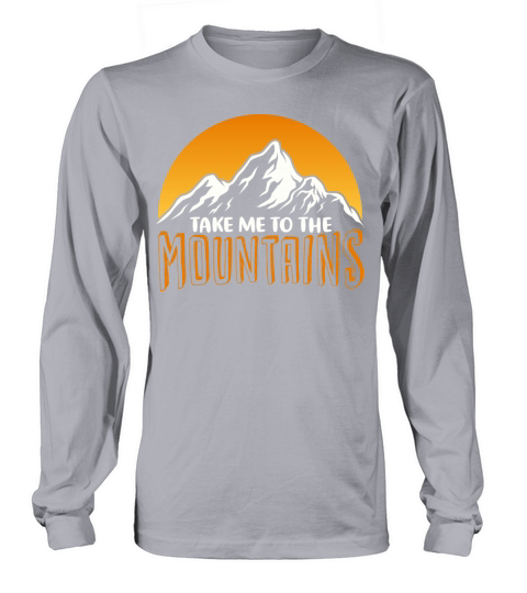 Vintage Mountains Climber Hiker Long sleeved Unisex