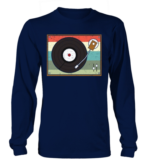 Vinyl Record Player Music Lover Record Collector Long sleeved Unisex