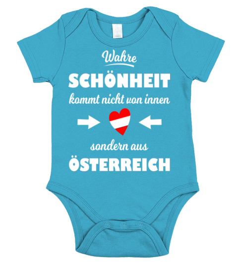 Austria T Shirt Short Sleeve Baby One-Piece