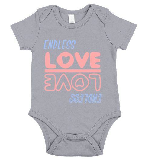 endless love Short Sleeve Baby One-Piece