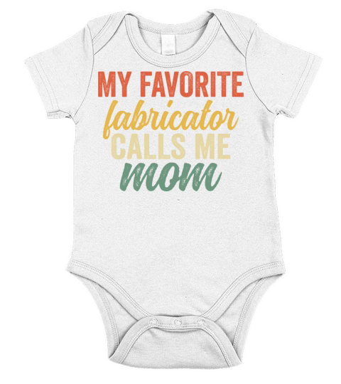 Fabricator Mom Short Sleeve Baby One-Piece