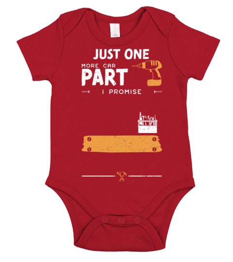 Just One More Car Part I Promise Short Sleeve Baby One-Piece
