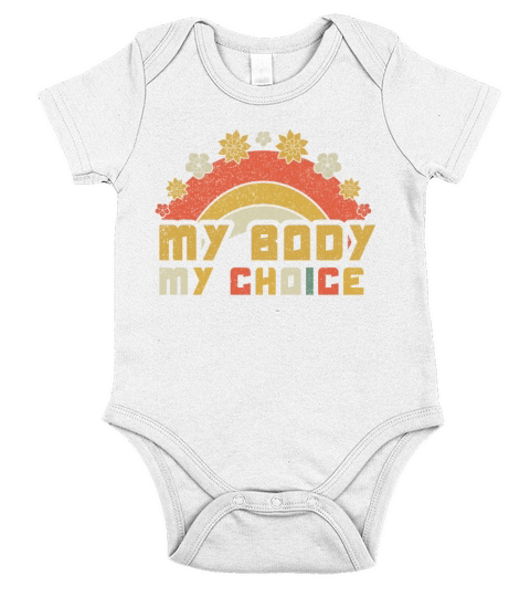 Vintage Groovy Choice International Womens Day Short Sleeve Baby One-Piece