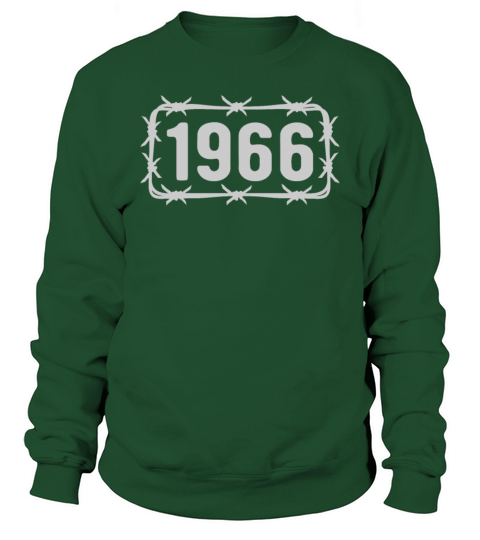 Birthday Vintage 1966 Barbed Wire Sweatshirt Unisex