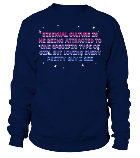 Bisexual Is Being Attracted Bi LGBTQ Bi Pride Sweatshirt Unisex