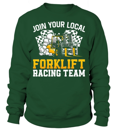 Certified Forklift Truck Operator Sweatshirt Unisex