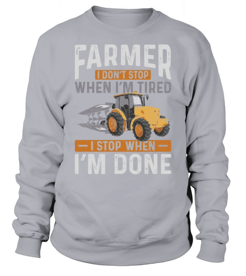 Farming Farmer Vintage Tractor Sweatshirt Unisex