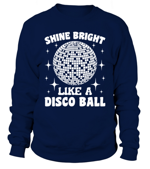 Funny Disco Balls Retro Groovy Club Vintage Party Sweatshirt Unisex