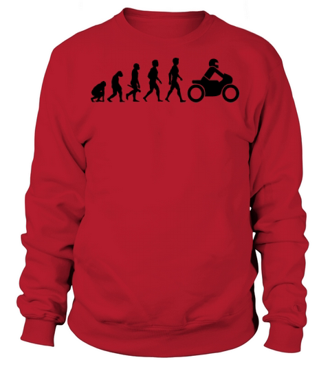 motorrad moped motorcycle motorbike evolution2 Sweatshirt Unisex