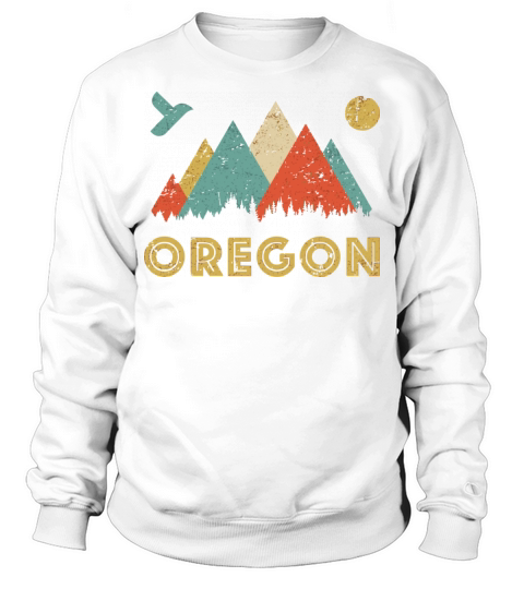 Retro Vintage Oregon Throwback Sweatshirt Unisex