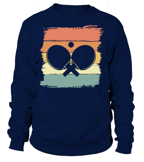 Table tennis retro vintage Sweatshirt Unisex