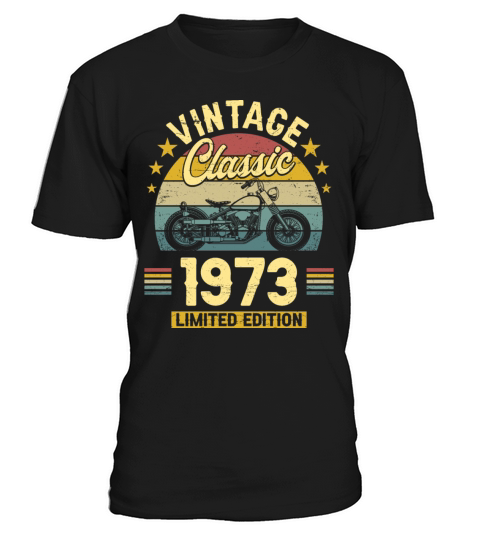 1973 50 Years Old Vintage 50th Birthday T-Shirt Unisex