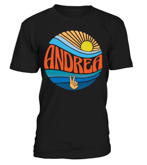 Andrea Shirt Vintage Sunset Andrea Groovy Tie Dye T-Shirt Unisex