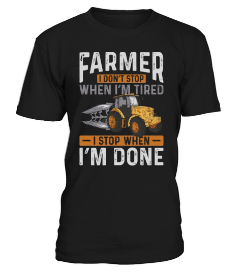 Farming Farmer Vintage Tractor T-Shirt Unisex