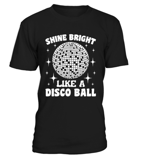 Funny Disco Balls Retro Groovy Club Vintage Party T-Shirt Unisex