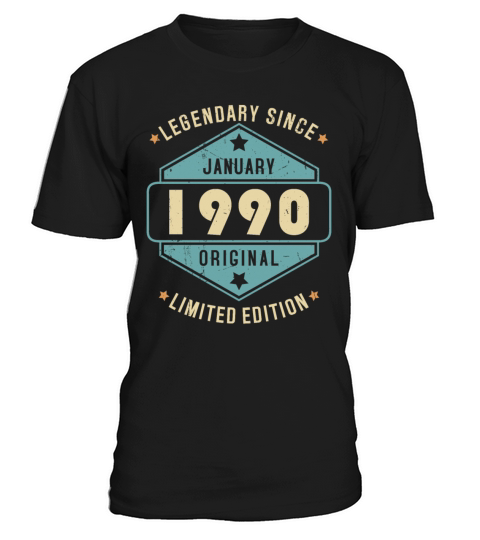Legendary Since January 1990 Limited Edition T-Shirt Unisex