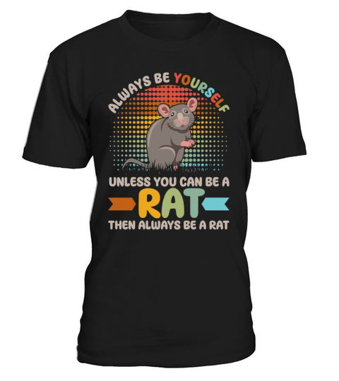 Retro Rats Humor Cute Animal Lover T-Shirt Unisex