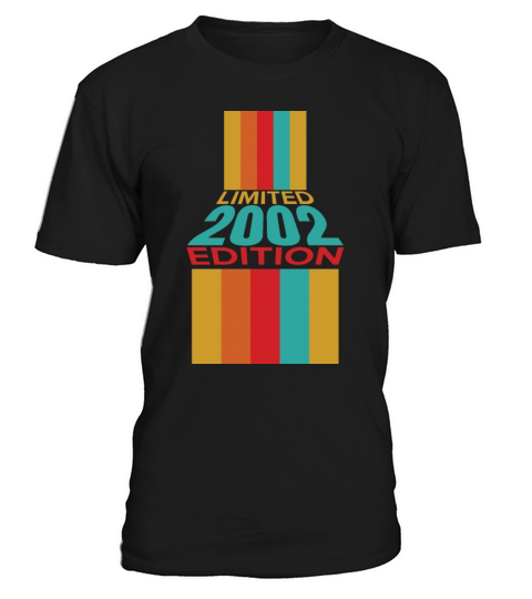 Retro Vintage Limited Edition 2002 T-Shirt Unisex