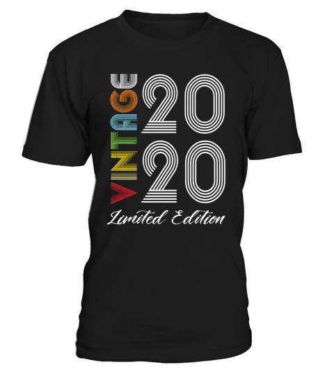 Vintage 2020 Vintage Birthday Retro Vintage T-Shirt Unisex