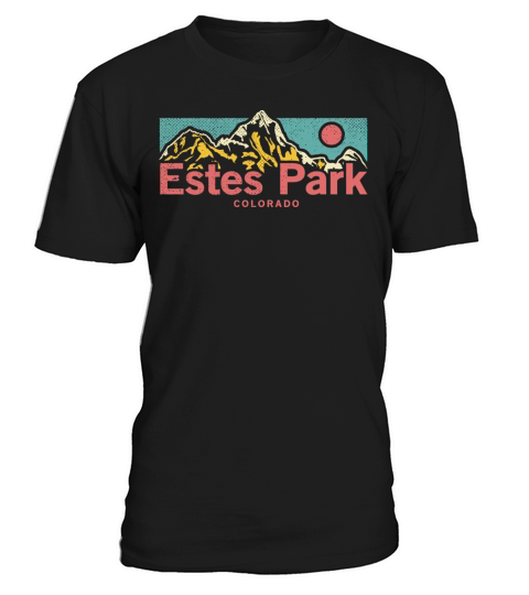 Vintage Estes Park Colorado Outdoor Graphic T-Shirt Unisex