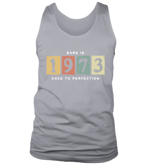 1973 Birthday vintage Gift Idea Tank Top Unisex