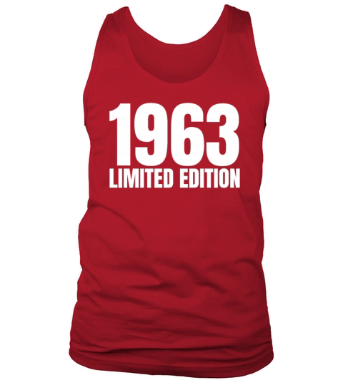 60 Years Vintage 1963 Retro 60th Birthday Tank Top Unisex