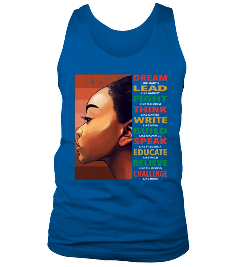 African American Black History Month Tank Top Unisex