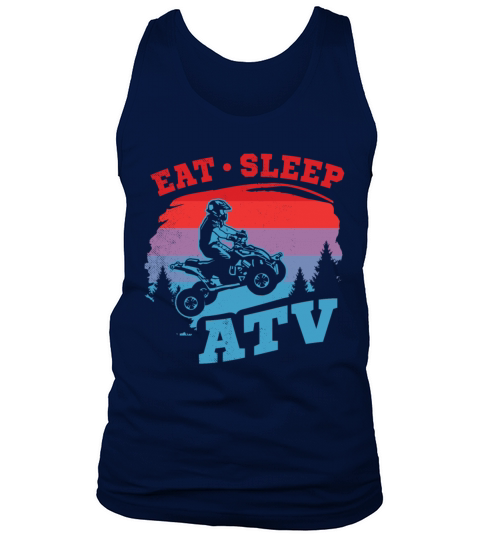 all terrain vehicles cool whisperer retro art Tank Top Unisex
