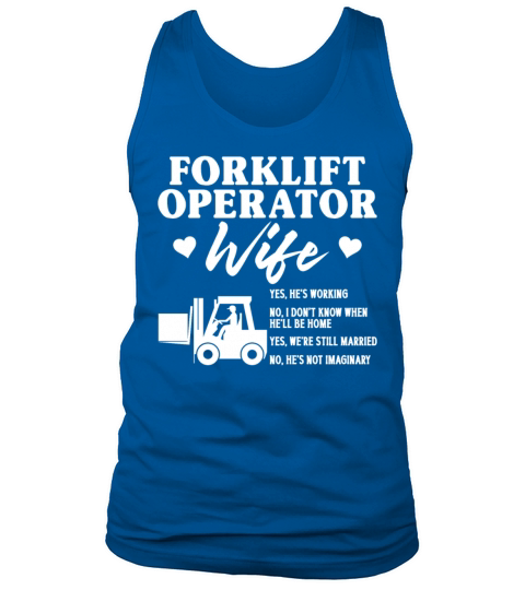 Certified Forklift Truck Operator Tank Top Unisex