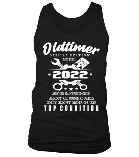 Classic Car Special Edition Model 2022 Birthday Tank Top Unisex