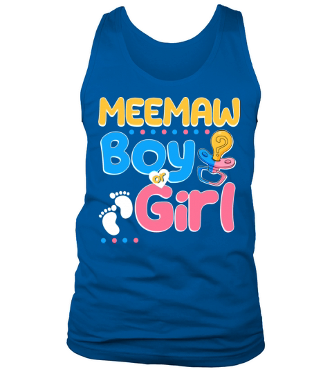 Pink or Blue Meemaw Loves You Best Mom Ever Tank Top Unisex