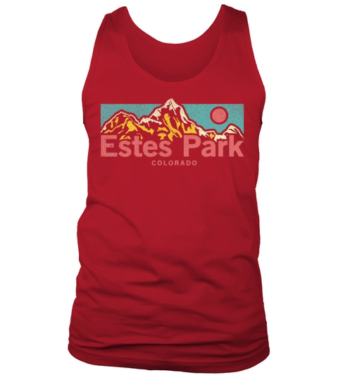 Vintage Estes Park Colorado Outdoor Graphic Tank Top Unisex
