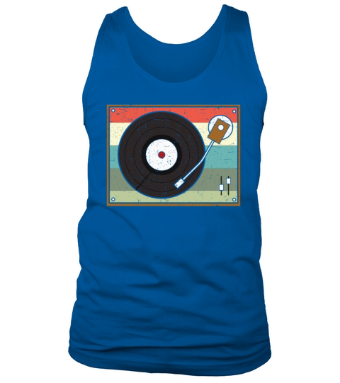 Vinyl Record Player Music Lover Record Collector Tank Top Unisex