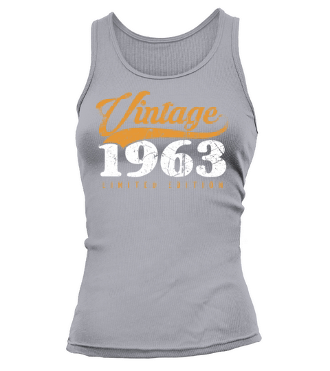 60 Years Vintage 1963 Retro 60th Birthday Tank top Woman