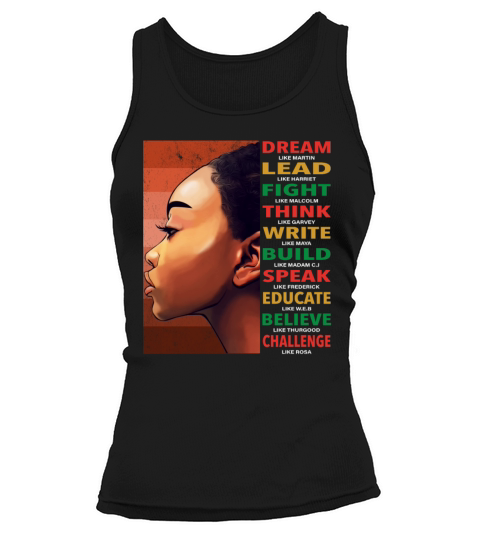 African American Black History Month Tank top Woman