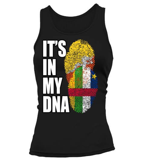 Bhutanese And Central African Mix Heritage DNA Fla Tank top Woman