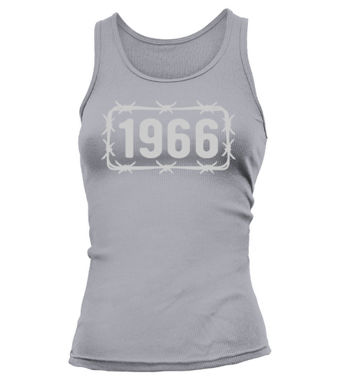 Birthday Vintage 1966 Barbed Wire Tank top Woman
