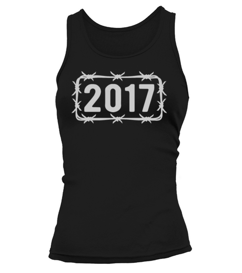 Birthday Vintage 2017 Barbed Wire Tank top Woman