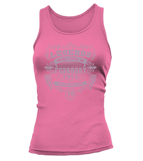 Birthday Vintage February 1953 Retro Tank top Woman