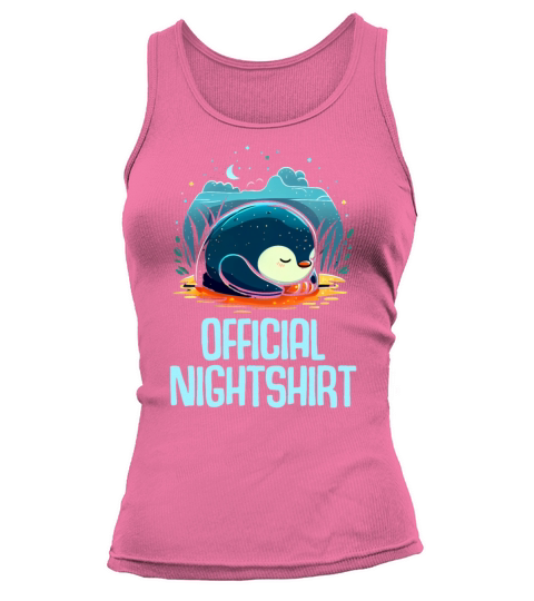 Cute Penguin Sleepshirt Nightwear Nightshirt Sleep Tank top Woman