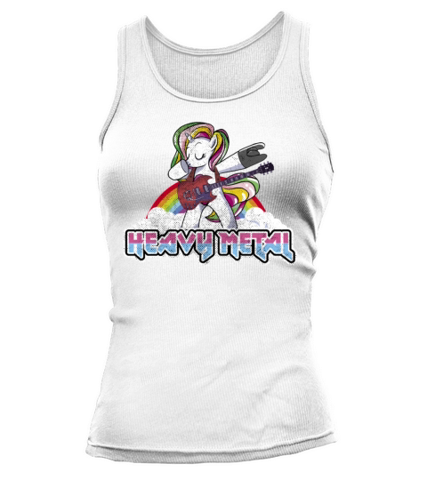 Heavy Metal Festival dabbing unicorn Tank top Woman