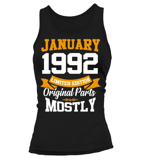 January 1992 Limited Edition Birthday Present Tank top Woman