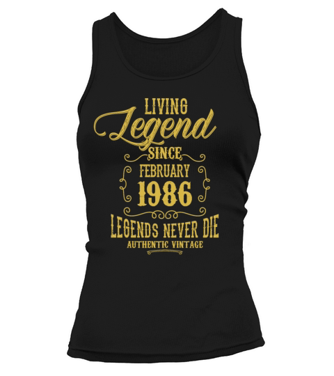 Living Legend since February 1986 Tank top Woman