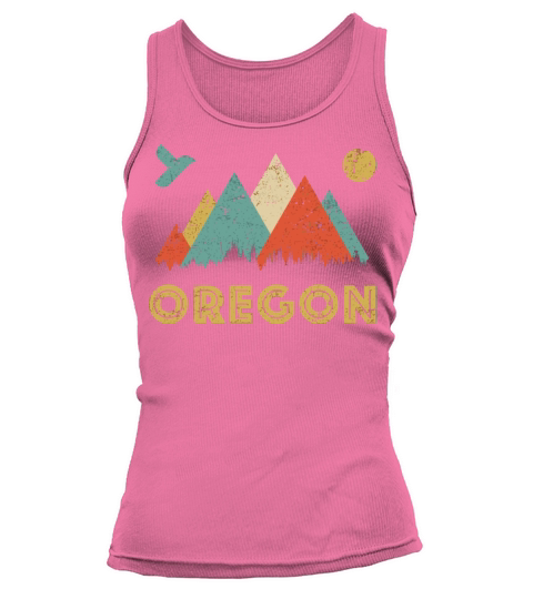 Retro Vintage Oregon Throwback Tank top Woman
