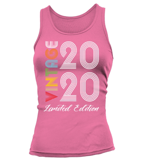 Vintage 2020 Vintage Birthday Retro Vintage Tank top Woman