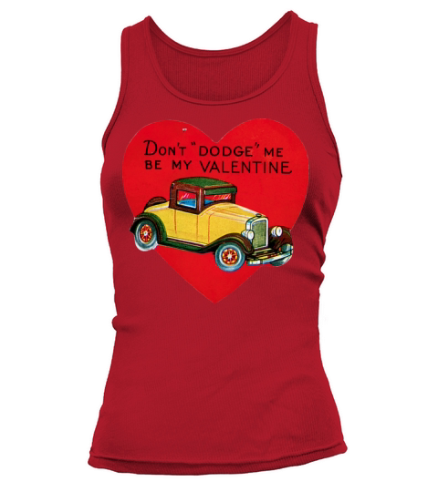 Vintage Valentines Day Tank top Woman