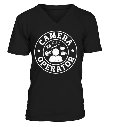Artist Camera Operator V-Neck T-shirt