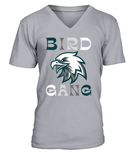 Eagle Bird Gang Funny Philadelphia V-Neck T-shirt